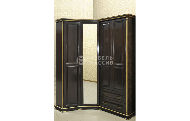 Шкаф угловой Грета из дуба